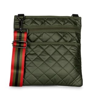 HAUTE SHORE
DANI CROSSBODY BAG WITH MULTIPLE STRAPS QUILTED MESSENGER